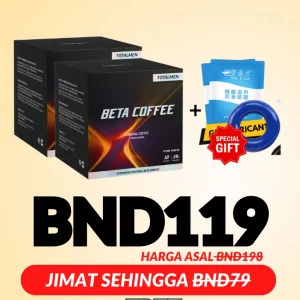 Pakej Santai : 2 Kotak Beta Coffee